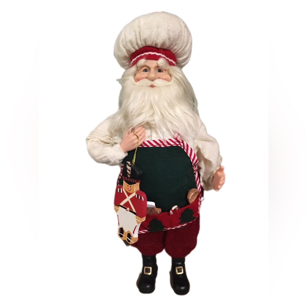 Festive Santa Chef Doll